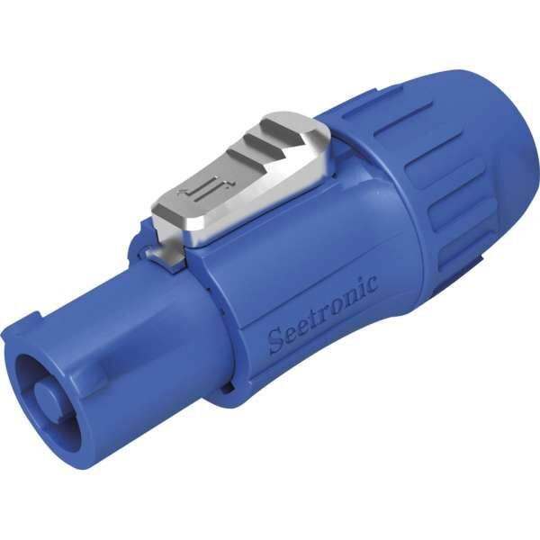 Seetronic SAC3FCA Power Pro Kabelsteckverbinder, Blau