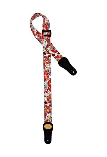 Ortega KNS-EM-U Ukulele Strap Nylon Gurt Keiki El Muerto