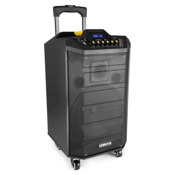 Vonyx VPS10 Tragbares Soundsystem 10'' mit Akku und Bluetooth