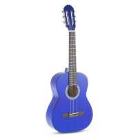 PURE GEWA Klassikgitarre Basic 4/4 transparent blau PURE GEWA Klassikgitarre Basic 4/4 transparent blau