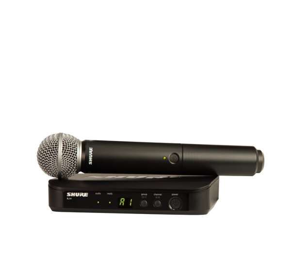 SHURE SM 58 Vocal-Funksystem SM58 mit BLX24E