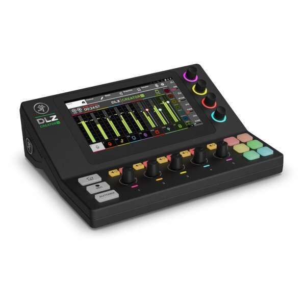 Mackie DLZ Creator XS kompakter Digitalmixer für Podcasting und Streaming