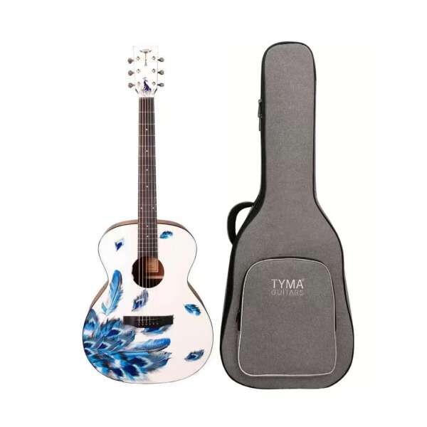 Tyma V-3E PLUM Westerngitarre