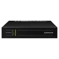 Monacor PA-4125DX/DT 4-Zonen-Multifunktionsverstärker mit Dante