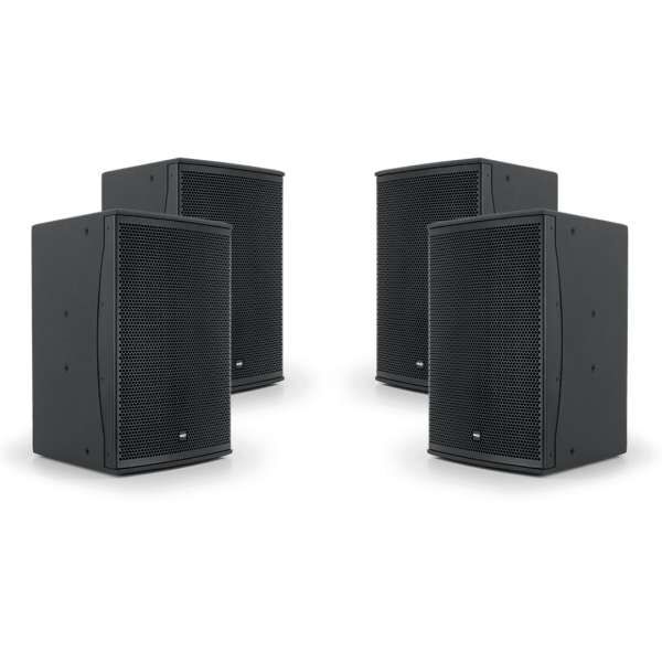 NEXT audiocom 4Pro12A - Aktives Installations-Set mit 3200W RMS