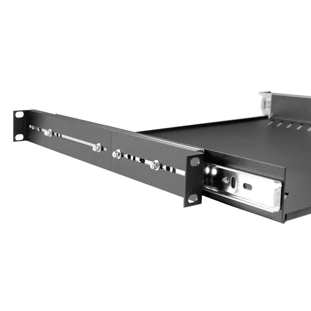 Produktbild von Adam Hall 19" Rackwanne 1HE - Ausziehbare Ablage Für Studio & Veranstaltungstechnik