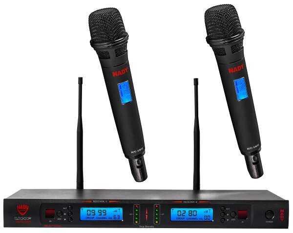 Nady 2W-1KU HT EU1 - 2-Kanal Handmikro-Funksystem UHF
