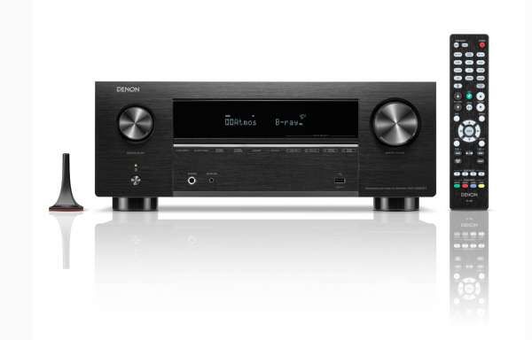 Denon AVC-X3800H Diskreter 9.4-Kanal 8K-AV-Receiver Schwarz