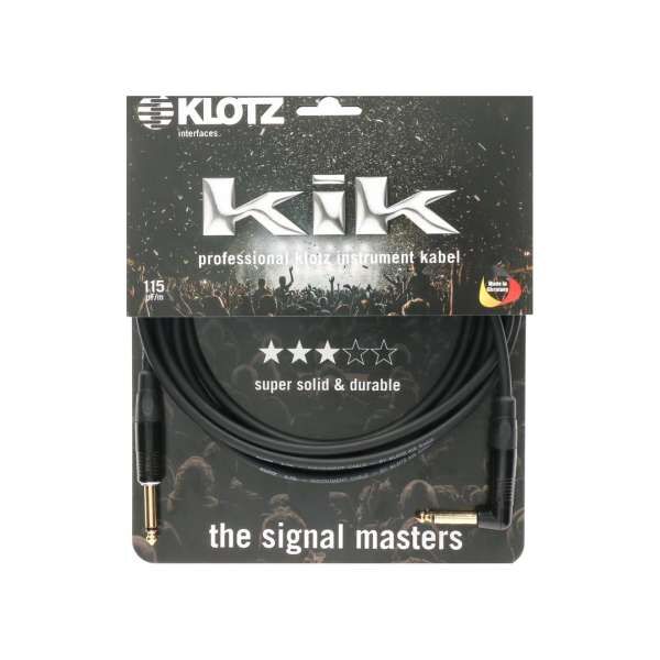 Klotz KIKKG 3.0 PRSW - 3m Gitarrenkabel gewinkelt