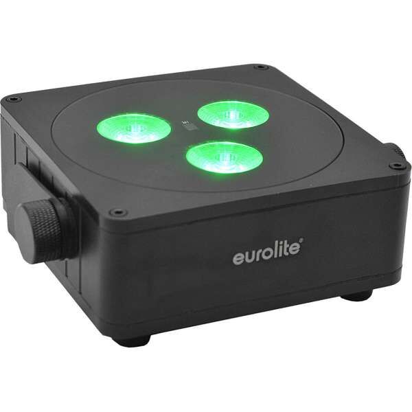 EUROLITE AKKU IP Flat Light 3 sw