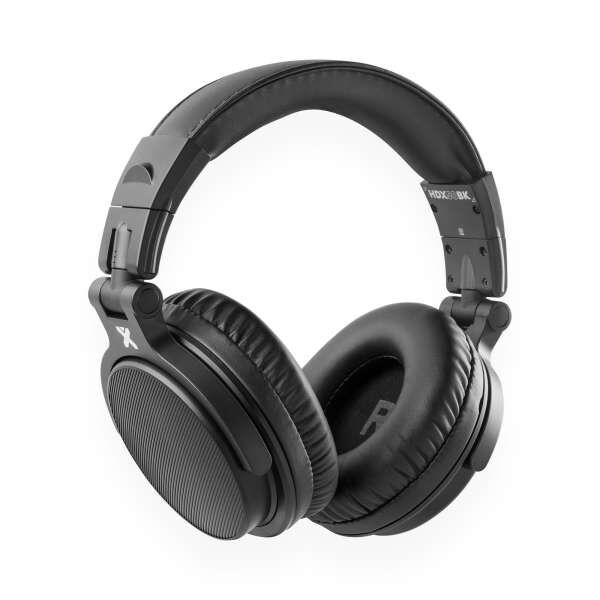 Vonyx HDX50BK – Einsteiger DJ-Kopfhörer mit Kabel – Over-Ear DJ Headphones – Schwarz
