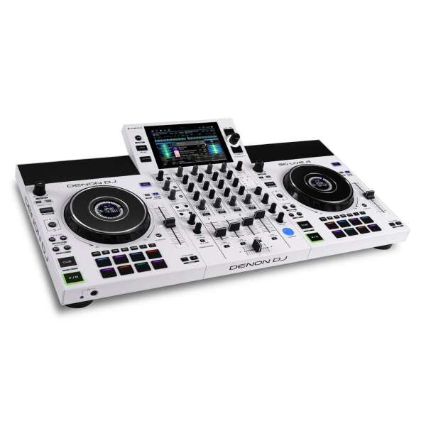 Denon DJ SC LIVE 4 White Edition - 4 Kanal DJ Controller weiß