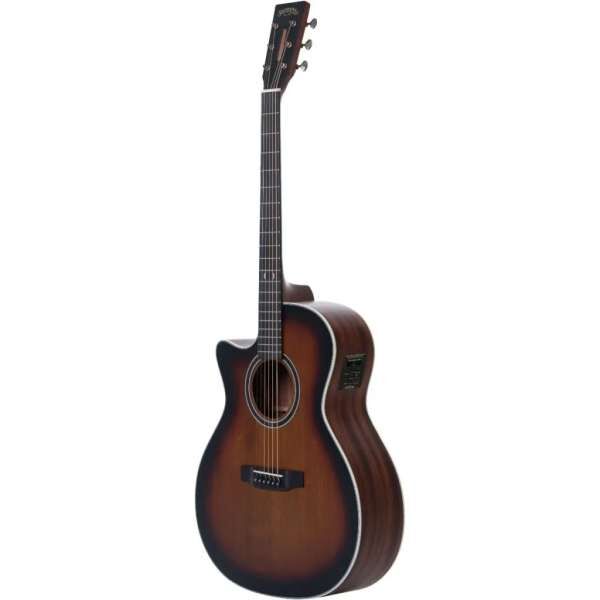 Santana Superb G94S LEFT BRS Westerngitarren-Linkshändig brown burst