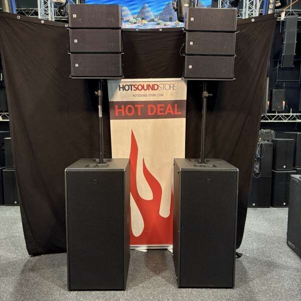RCF HDL 6-A SUB 8008-AS Basic Line Array Set B-Ware
