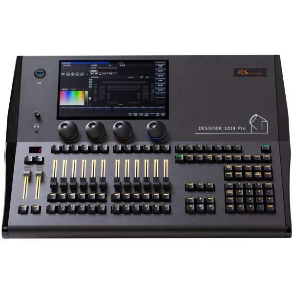 FOS Designer 1024 PRO - Hybrid DMX Controller mit Touchscreen und ARTnet