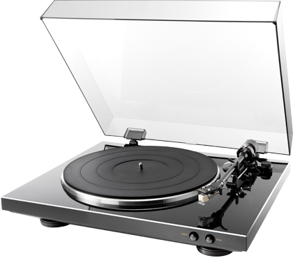 Denon DP-300F Plattenspieler Silber