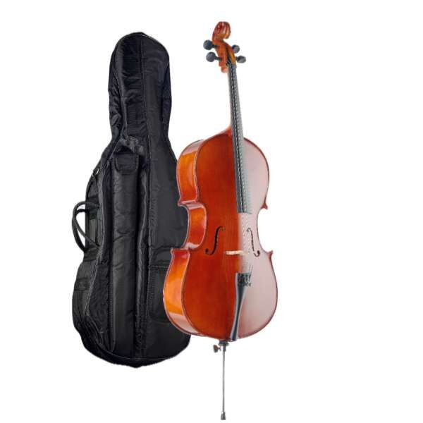 Stagg VNC-1/4 - 1/4 Cello Fichte massiv mit Tasche