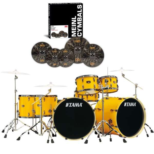 TAMA IP72ZH9WBNELY Imperialstar Schlagzeug Set by Lars Ulrich Bundle