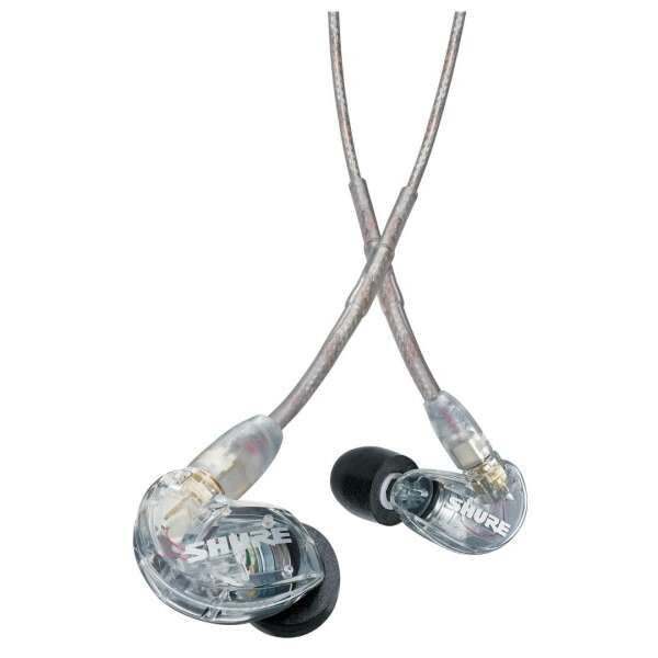 Shure SE215 Sound Isolating Ohrhörer transparent