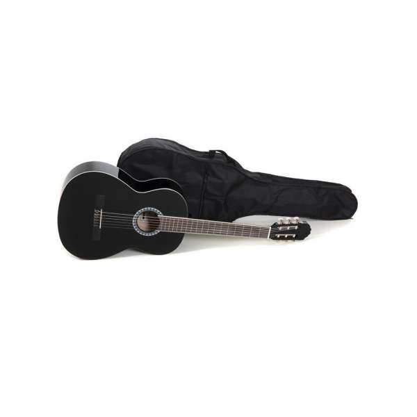 PURE GEWA Klassikgitarre Basic Set 4/4 schwarz