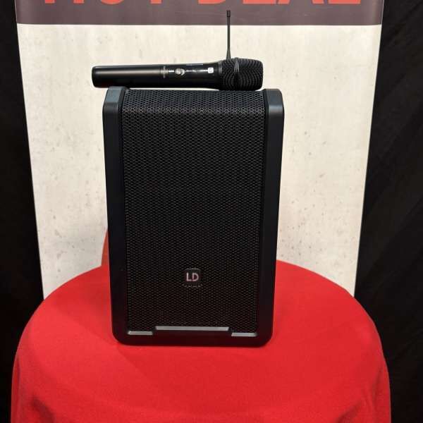 LD Systems ANNY 8 HHD B8 mit 1x Funkmikrofon, Stage Black B-Ware