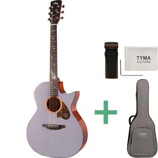 Tyma TG5E LIVE SG Westerngitarre grey