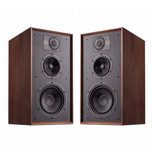 Wharfedale Linton 3-Wege Bassreflex Lautsprecher Walnut (Paar)