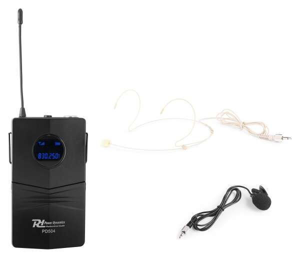 Power Dynamics PD504BP Bodypack Headset-Set für PD504