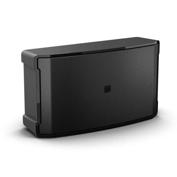 LD Systems DQOR SUB 8 A - Aktiver Installations-Subwoofer mit integrierter Satellitenverstärkung, schwarz