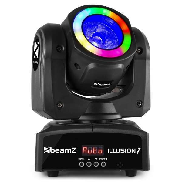 BeamZ Illusion 1 Moving Head LED Beam mit LED Ring