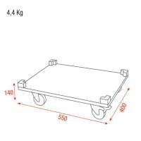 Vorschau: Showgear Rollbrett für Stack Case H-Serie Vorschau: Showgear Rollbrett für Stack Case H-Serie