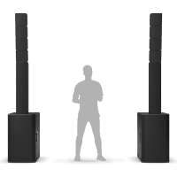 LD Systems MAILA STEREO M - Kompaktes Line Array System, 10 kW