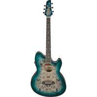 Ibanez Talman Akustikgitarre 6-String Cosmic Blue Starburst High Gloss
