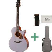 Tyma TG5E LIVE SG Westerngitarre grey