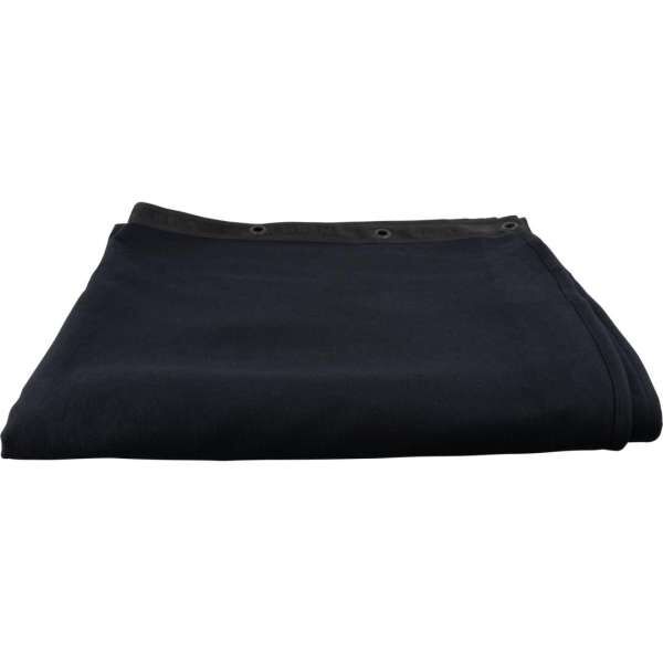 Wentex Akustikvorhang Schallabsorber 300 x 400 cm schwarz 500 g/m²