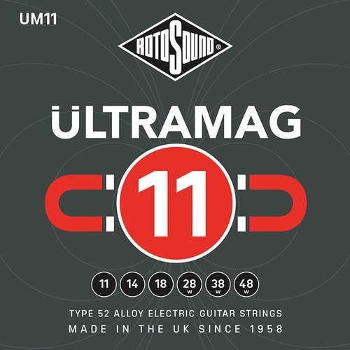 Rotosound E-Gitarre-Saiten Ultramag Satz medium 11-48