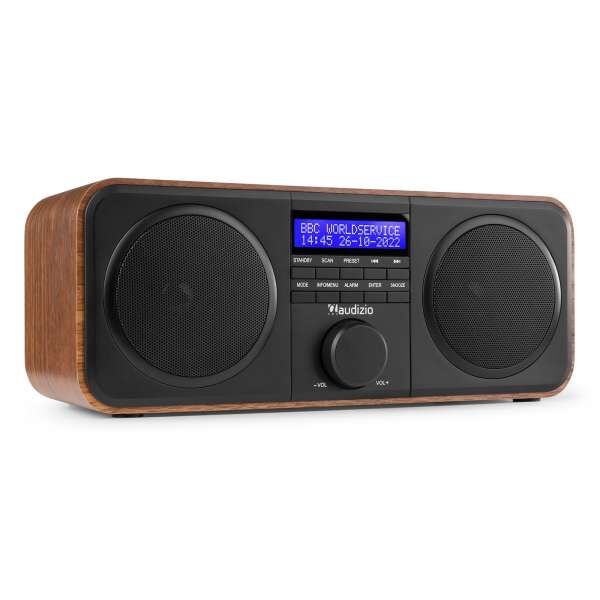 Audizio Novara DAB+ Stereo Radio braun