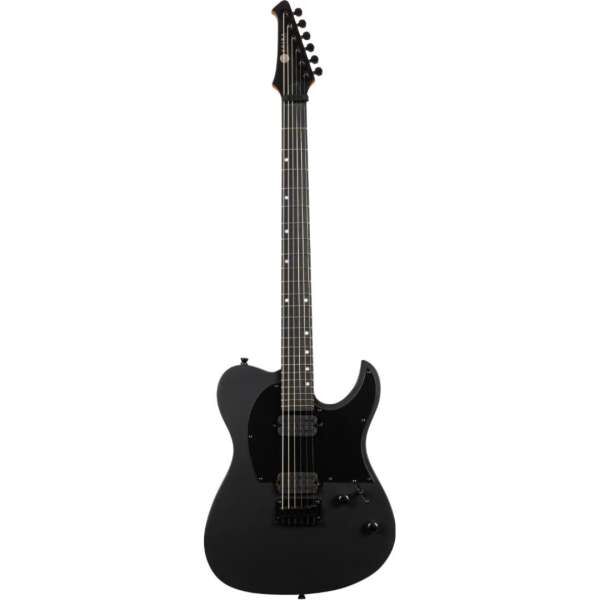 SPIRA Guitars T-400 Baritone MBK Satin Black