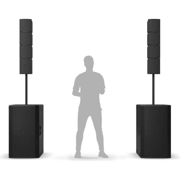 LD Systems MAILA STEREO S - Kompaktes Line Array System, 7,5 kW