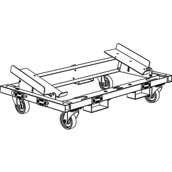 dB Technologies DT-VIOL212 Dolly für 4x VIO L212