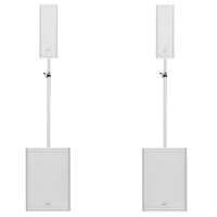 RCF NXL 14-A W SUB 15-AX W Club PA Set weiß