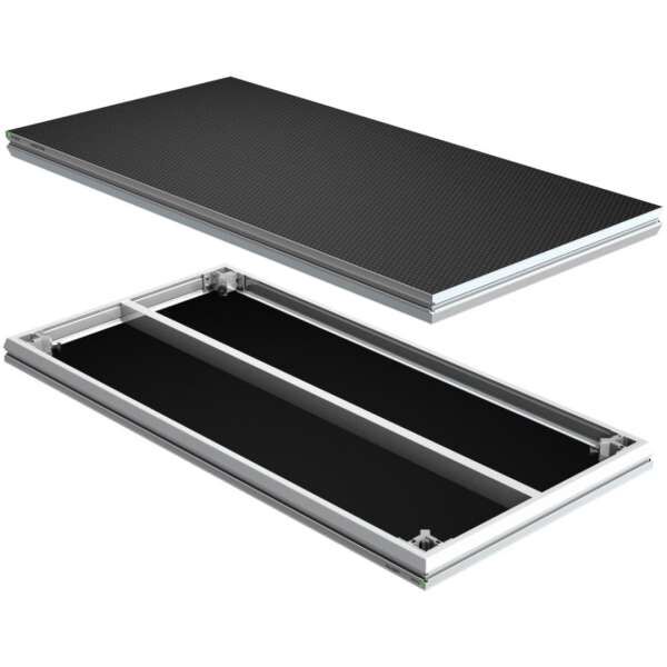 FOS FS-750H-2X1 Bühnenpodest 200 x 100cm