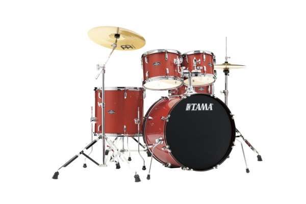 Tama Stagestar Drumkit 22" - ST52H5-CDS incl. Hardware und Meinl-Becken