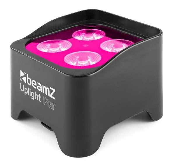 BeamZ BBP90 Akku Uplighting Scheinwerfer 4x4W RGB UV