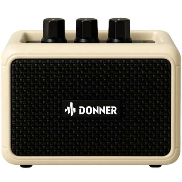 Donner DA-10B Gitarrenverstärker vintage white