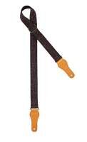 Ortega OCS-200U Highland Series Baumwollukulelengurt - Coal