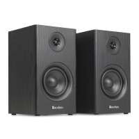 Audizio BS15 Aktives Bücherregal Lautsprecher Set HDMI / Bluetooth schwarz