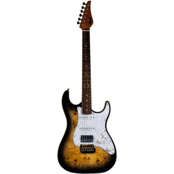 Jet Guitars JS-450 QTB R Transparent Brown