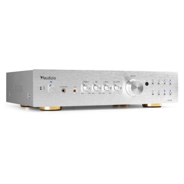 Audizio AD420A 4-Kanal HiFi Verstärker Alu