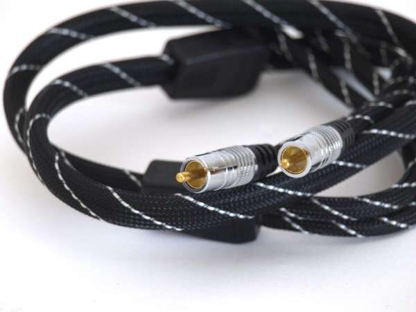 TCI Cables ASP High-End HIFI Cinch-Kabel RCA-RCA 1m